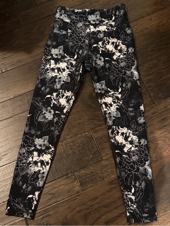 Balance Collection Pants - Balance collection black white floral yoga pants